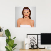 サマーガール ポスター (ホームオフィス)