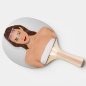 サマーガール 卓球ラケット (横)