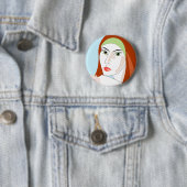 サマーガール 缶バッジ (インサイチュ)