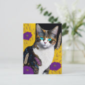 サマーキャット、ポストクロッシング ポストカード (スタンド正面)