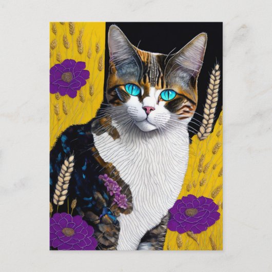 サマーキャット、ポストクロッシング ポストカード (正面)