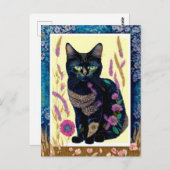 サマーキャット、ポストクロッシング ポストカード (正面/裏面)