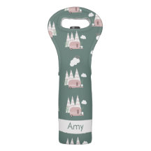 サマーキャンピングパターンナマワインバッグ