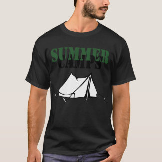 サマーキャンプの友達 Tシャツ