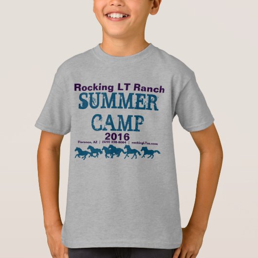 サマーキャンプの2016年のTシャツ Tシャツ (正面)