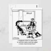 サマーキャンプアットホーム改善ローン ポストカード (正面/裏面)