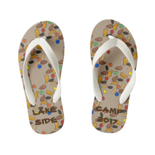 サマーキャンプカスタムトレイルミックスキャンピングハイキングキャンパー キッズビーチサンダル
