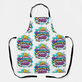 サマーキャンプカラフル – サマーキャンプ エプロン