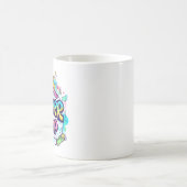 サマーキャンプカラフル – サマーキャンプ コーヒーマグカップ (中央)