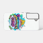 サマーキャンプカラフル – サマーキャンプ SAMSUNG GALAXYケース (裏面横)