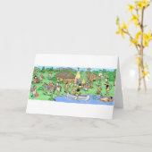 サマーキャンプカード3 カード (黄色い花)