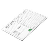 サマーキャンプニュース ノートパッド (アングル)