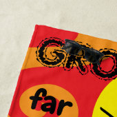 サマーキャンプビーチタオルグルービーベア ビーチタオル (インサイチュ)