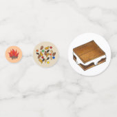 サマーキャンプ火テントコンパストレイルミックスSの手 コンフェッティ (正面)