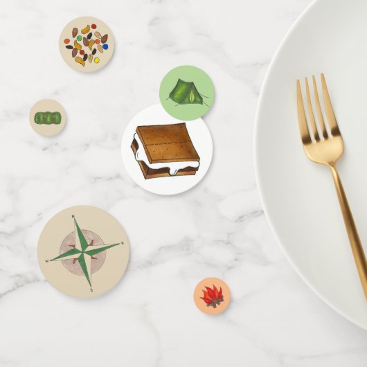 サマーキャンプ火テントコンパストレイルミックスSの手 コンフェッティ (グループ)