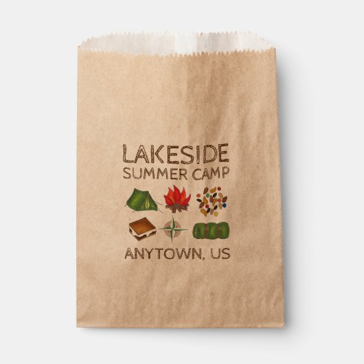 サマーキャンプ火テントコンパストレイルミックスSの手 フェイバーバッグ (正面)