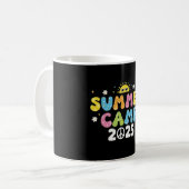 サマーキャンプ2025マグ コーヒーマグカップ (正面左)