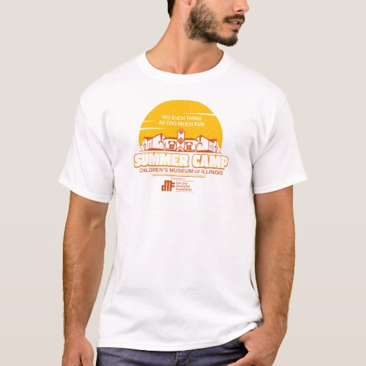 サマーキャンプ'21ティーメンズベーシック Tシャツ (正面)