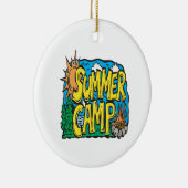 サマーキャンプ セラミックオーナメント (右)