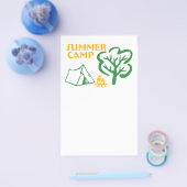 サマーキャンプ チラシ (シングル)