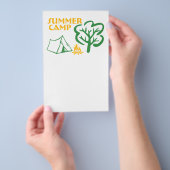 サマーキャンプ チラシ (ハンドル)