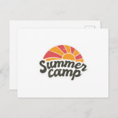 サマーキャンプ ポストカード (正面/裏面)