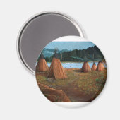 サマーキャンプ マグネット (正面/裏面)