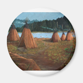 サマーキャンプ マグネット