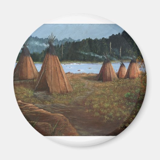 サマーキャンプ マグネット (正面)