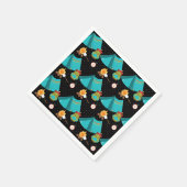 サマーキャンプ – 背景色を選択 スタンダードカクテルナプキン (角)