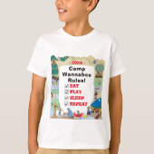 サマーキャンプ Tシャツ (正面)