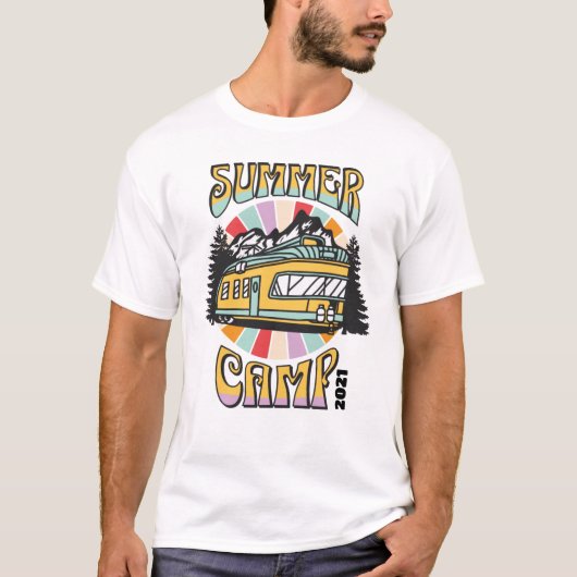 サマーキャンプTシャツ Tシャツ (正面)