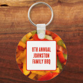 サマーギャザリングフードフォトファミリー懇親会BBQ キーホルダー (正面)