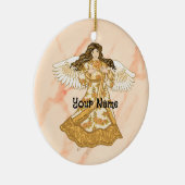 サマークリスチャン天使 セラミックオーナメント (右)