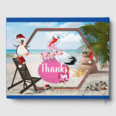 サマークリスマスベビーシャワーコレクション ゲストブック (裏面)