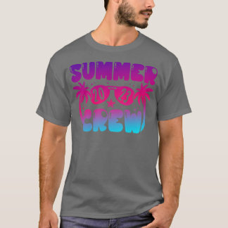 サマークルー2023ビーチサマーファミリーバケーション Tシャツ