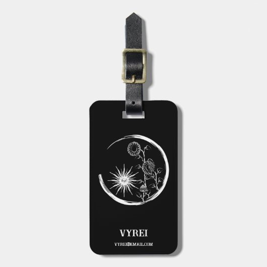 サマークレスト ラゲッジタグ (正面縦)