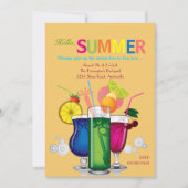 サマークーラーズ招待状 招待状 (正面)