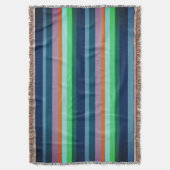サマークールストライプブランケット スローブランケット (正面縦)