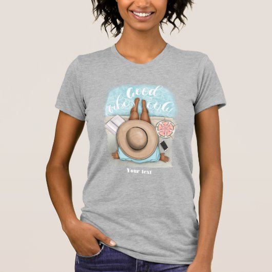 サマーグッドバイブス Tシャツ (正面)