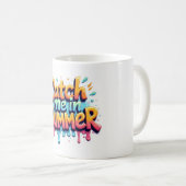 サマーグラフィティマグカップ コーヒーマグカップ (正面右)