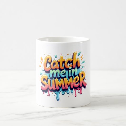 サマーグラフィティマグカップ コーヒーマグカップ (中央)