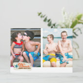 サマーグリーティングビーチフラット カード (スタンド正面)