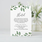 サマーグリーンリートロピカルユーカリプトゥスホテル エンクロージャーカード (スタンド正面)