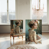 サマーグリーン&ソフトピンクバレリーナ美しい&フローラ 薄葉紙