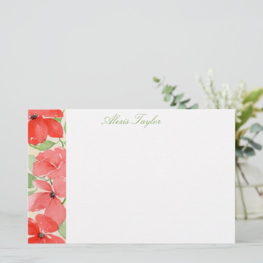 サマーケシ 便箋 (スタンド正面)