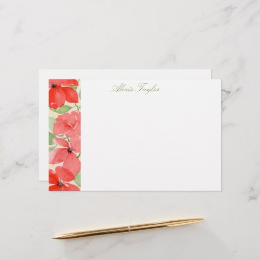 サマーケシ 便箋 (正面/裏面インサイチュ)