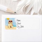 サマーコッカースパニエル犬 ラベル (インサイチュ)