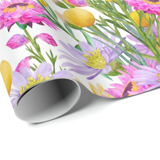 サマーコテージガーデンホワイト ラッピングペーパー (ロールコーナー)