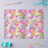 サマーコテージガーデンホワイト 薄葉紙 (クラフト)